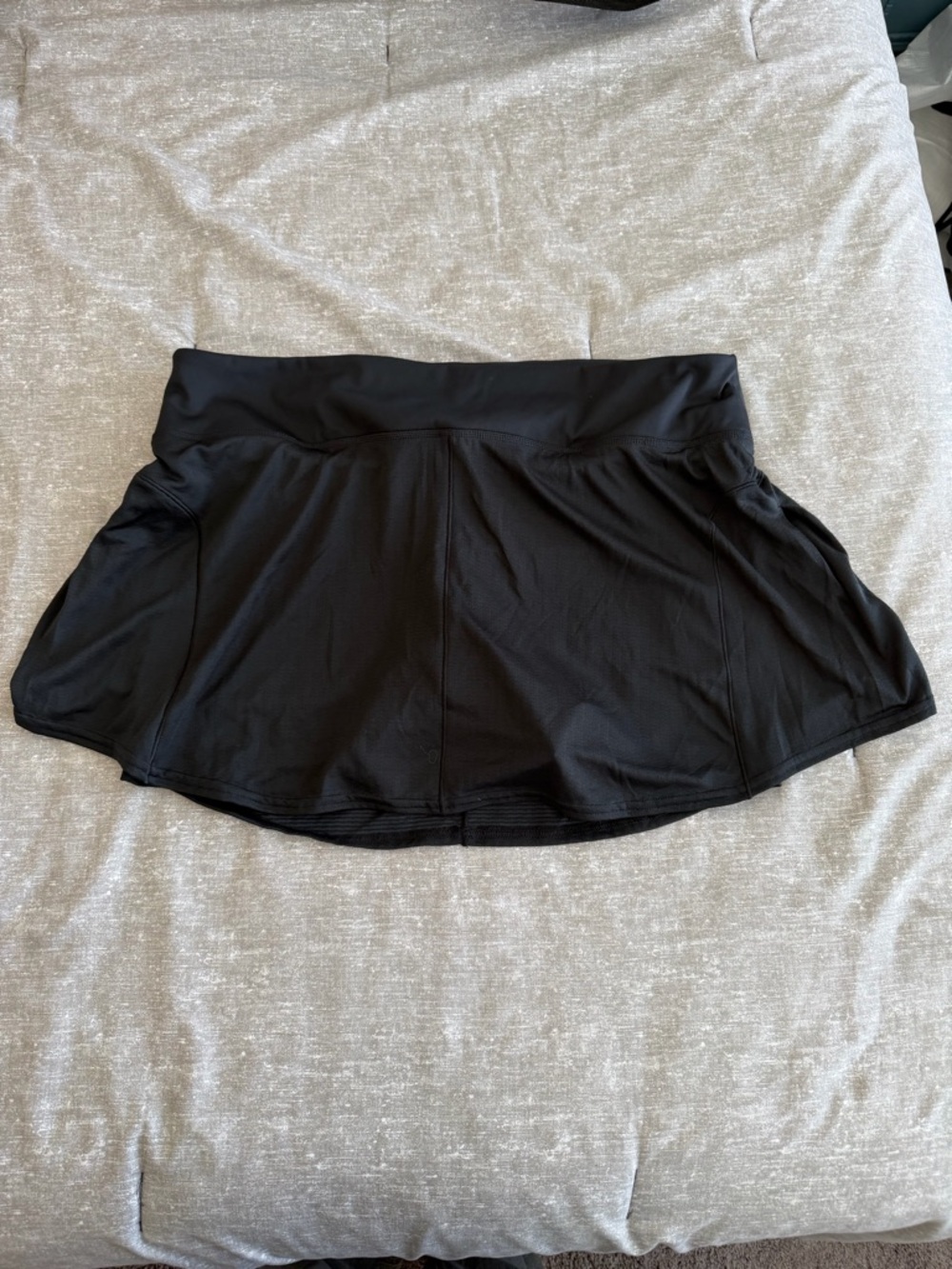 adidas Black tennis skirt with built in shorts.  NEW.